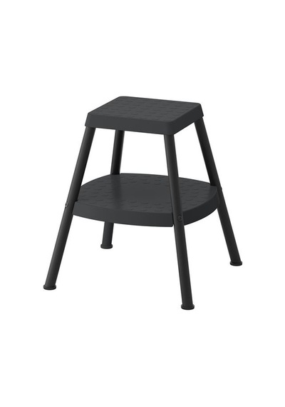 Ikea Haddarp Basamaklı Tabure, Siyah-gri