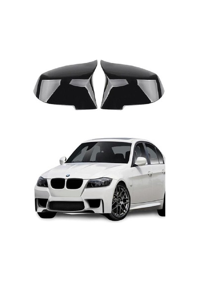 Bmw 3 Serisi E90 09-12 Araca Özel Batman Yarasa Ayna Kapağı Piano