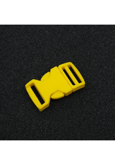 Paracord Aksesuar Paracord Bileklik Plastik Klips 2 Cm Sarı 10 Adet