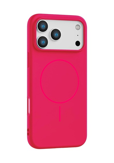 Mey İthalat Apple Uyumlu iPhone 17 Pro Max Jully Magsafe Kapak - Pembe