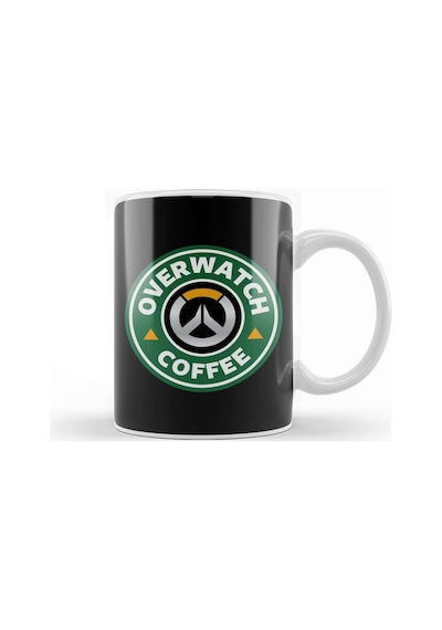 Overwatch Coffee Starbucks Kupa Bardak Porselen Karışık