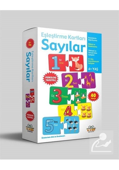 Eşleştirme Kartları - Sayılar (6+ Yaş)