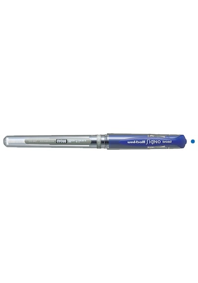 Uni-ball Roller Kalem Signo Broad Jel Bilye Uç İmza Kalemi 1.0 Mm Mavi Um-153 Çok Renkli