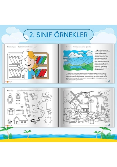 Adeda Tatil Etkinlikleri Kitabı 2.sınıf