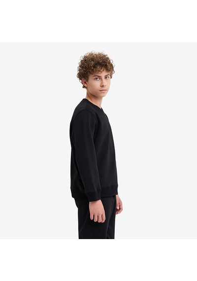 Lescon Siyah Çocuk Sweatshirt 26s-3267-26n