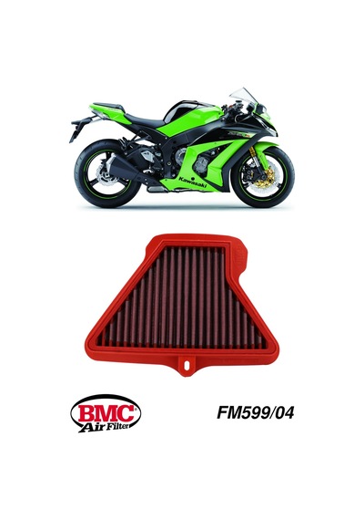 Bmc Fm599/04 Kawasaki Ninja Zx-10r 2011-2015 Kutu İçi Performans Hava Filtresi