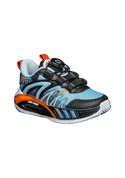 Tuğba Ortopedi 020 Çocuk Rahat Sneaker Siyah/mavi