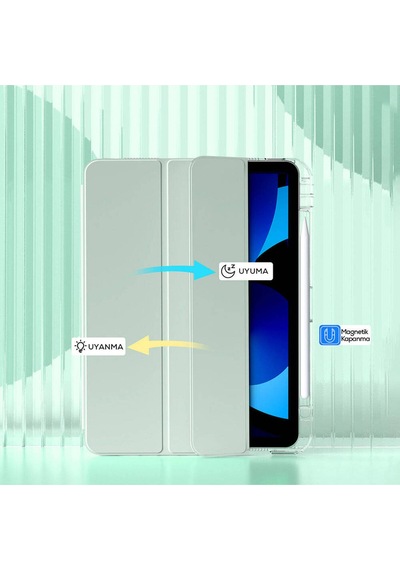 Apple İpad Air 11 2025 M3 Kılıf Magnetic Tasarımlı Ayrılabilen Özellikli Standlı Tablet Kılıfı Kapaklı Kılıf Apple İpad Air 11 2025 M3 Kılıf Magnetic Tasarımlı Ayrılabilen Özellikli Standlı Tablet Kılıfı Kapaklı Kılıf