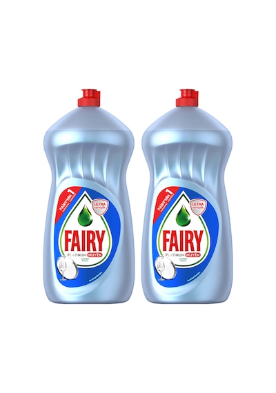 Fairy Platinum Hijyen Sıvı Bulaşık Deterjanı 2 x 1500 ML