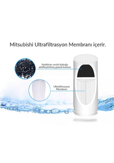 Greentech Water UF Membran Filtreli Musluk Ucu Arıtıcı / GW-D01