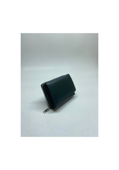 Shop Kadın Cüzdan Hakiki Deri Çok Bölmeli Fermuarlı Floter Deri Yeşil - 888655380 Yeşil