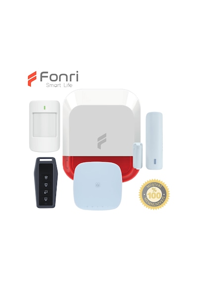 Fonri Kablosuz Akıllı Alarm Seti 4g