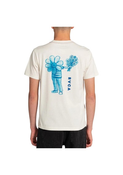 Rvca Evyzt00113-anw Flower Friend Ss Tee Erkek Spor Tişört 001