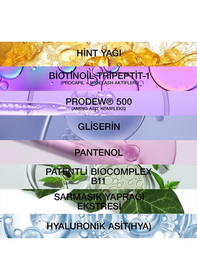 Lexroo Kaş Ve Kirpik Serumu Biocomplex B11, Hyaluronik Asit, Hint Yağı Ve Peptit İçerikli - 10 Ml