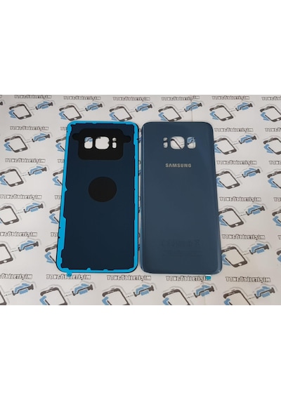 Samsung Galaxy Uyumlu S8 Arka Pil Batarya Kapağı (Cam). (198742005)