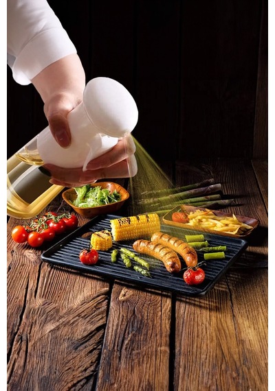 Mobee Çok Amaçlı Kolay Kullanımlı 220 Ml Yağdanlık Yeni Nesil Airfryer İçin Kullanılabilir Yağ Püskürtücü