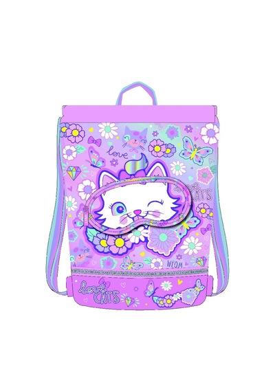 Dream Vest Süslü Kedi Su Geçirmez Sırt Çantası Çok Renkli