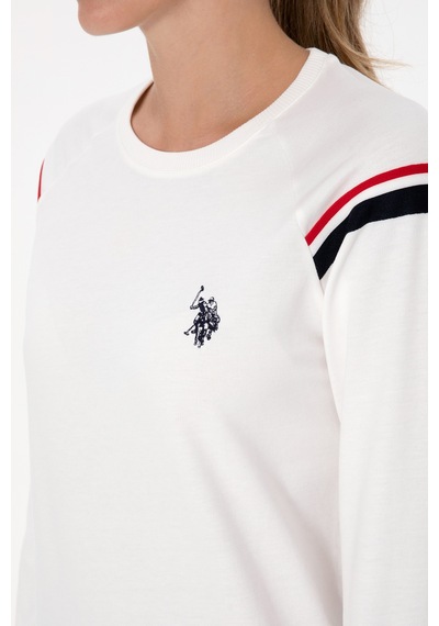 U.s. Polo Assn. Kadın Ekru Pijama Takım 50318818-vr019 Ecru