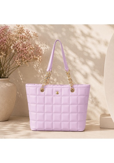 Us Polo Assn U.s. Polo Assn. Kadın Kapitone Omuz Çantası Us24159 Eflatun