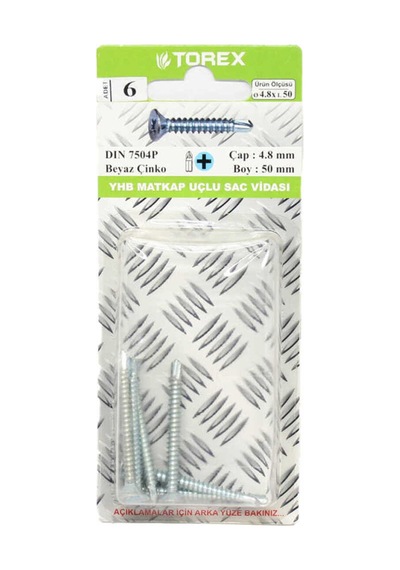 Akıllı Vida 4.8x50 1 Paket: 6 Adet - 762256106 Diğer