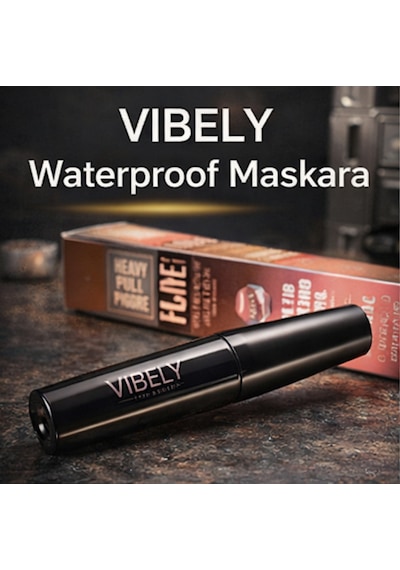 Vıbely Waterproof Maskara Big Volume Kirpik Uzatıcı Dolgunlaştırıcı Siyah 1055