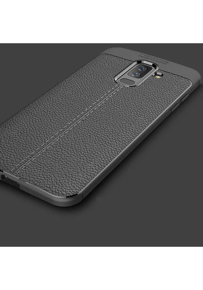 Samsung Galaxy Uyumlu A6 Plus 2018 Kilif Deri Tarzi Niss Silikon Case 389467489