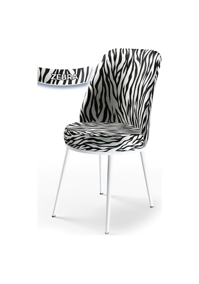 Canisa Kor Serisi, Beyaz Açılabilir 70x114 Yemek Masa Takımı 6 Zebra Desen Sandalye Masa Beyaz Sandalye Zebra Canisa Kor Serisi, Beyaz Açılabilir 70x114 Yemek Masa Takımı 6 Zebra Desen Sandalye Masa Beyaz Sandalye Zebra