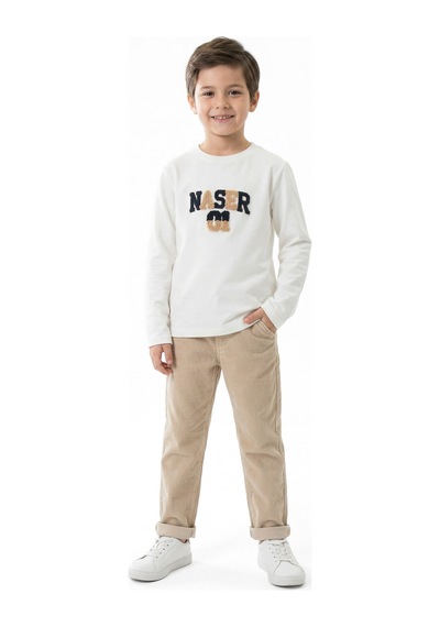 Xo Kids Erkek Çocuk 3lü Alt Üst Takım 6-9 Yaş 13209 Bej