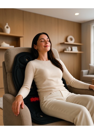 Titreşimli Isıtmalı Koltuk Tipi Masaj Minderi Ergonomik Diğer