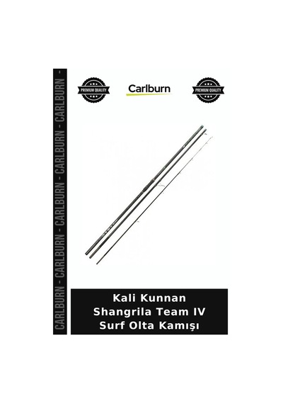 Delux Serisi Kali Kunnan Shangrila Team Iv Surf Olta Kamışı Balık Avı Hızlı Kamış