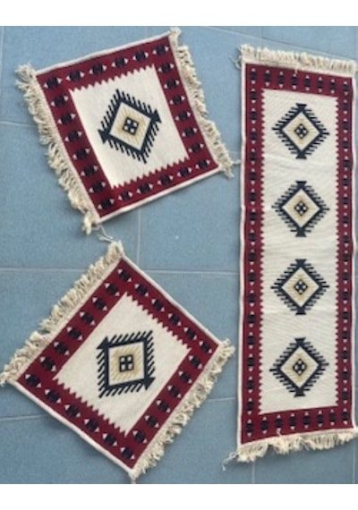Oto Koltuk Kilim Seti | Araç Koltuk Kılıfı 3'lü set