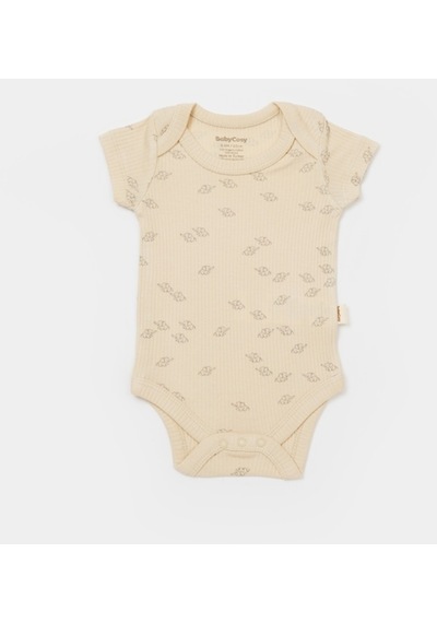 BabyCosy Organik Modal Fil Baskılı 2 Li Kısa Kollu Badi Csym11217 001