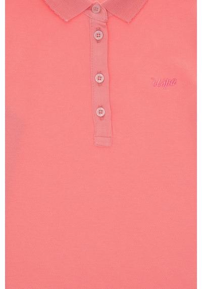 U.S. Polo Assn. Kız Çocuk Pembe Polo Yaka Basic Tişört 50306036-VR041 U.S. Polo Assn. Kız Çocuk Pembe Polo Yaka Basic Tişört 50306036-VR041