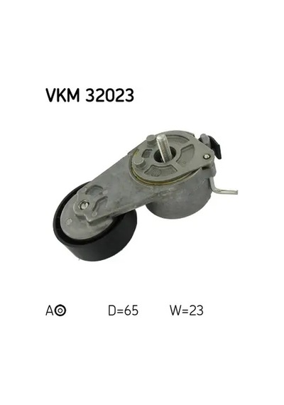 V Kayış Gergi Rulmanı - Fiat Grande Punto, 500, Panda, Punto, Doblo, Tipo, Bravo, Stilo, Fiorino, Qubo, Idea, Strada, Linea, Brava, Palio, Siena, Ege 80070616