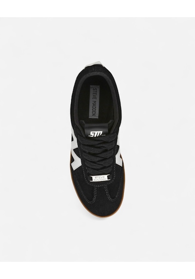 Steve Madden Degreee Black Sued Kadın Siyah Sneakers Degreee