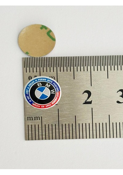 Kumanda Anahtar Logo Amblem 11mm Newworldblue 3adet