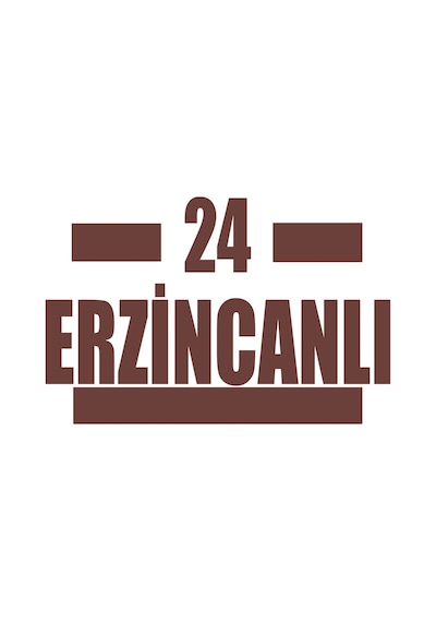 24 Erzincanlı Araba Sticker 17x17 Cm Kahverengi