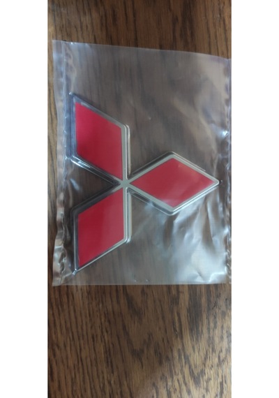 Arma Logo Mitsubishi Lancer 2010-2014 Ön Uyumlu Kırmızı Arma Lancer