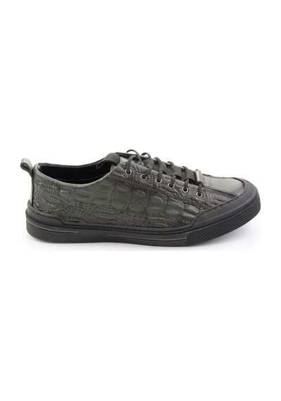 Haki Hakiki Deri Erkek Sneaker E01900251044 Haki