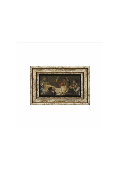 Dikenlerle Taçlandırılan İsa Gerard Van Honthorst, 1622 Baskılı Taş Tablo 20x30