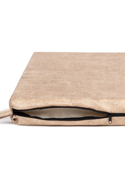 50x50x8cm Sandalye Minderi Dayanaklı Fermuarlı Yıkanabilir Kumaş Bahçe-balkon Minderi 1adet Krem Mavi