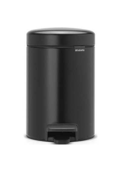 Brabantia Çöp Kutusu Newicon Pedallı 3 Lt Matt Black