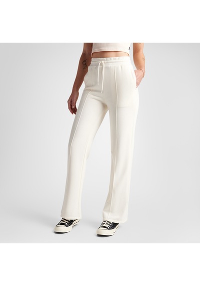 Converse Wide-leg French Terry Kadın Krem Eşofman Altı