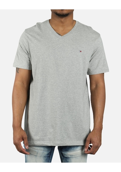 Tommy Hilfiger Tommy Hılfıger Erkek T-shırt 09t3140-004 Gri