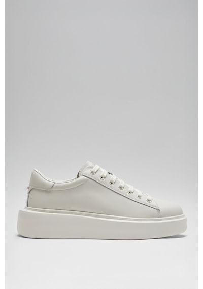 Lufian Erkek Gage Deri Sneaker Ayakkabı 112230205 Beyaz Beyaz