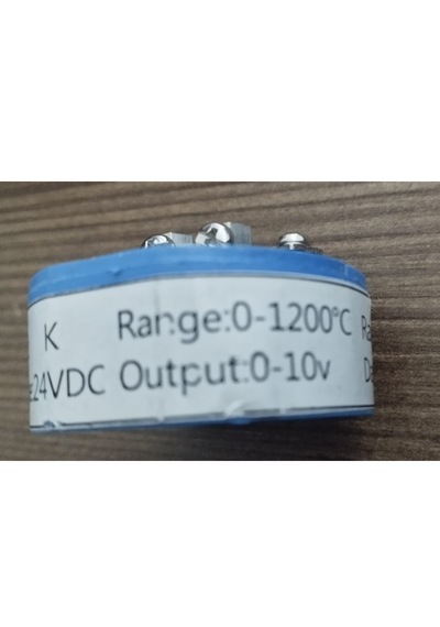 K Tipi Termokupl 0-10vdc Dönüştürücü
