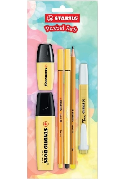 Stabilo Tek Renk Pastel Set 6'lı Sarı 70/144-6 Sarı