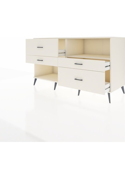 Kronos Konsol Tek Raflı 4 Çekmeceli 176x59x99 Aytaşı-aytaşı Aytaşı-aytaşı