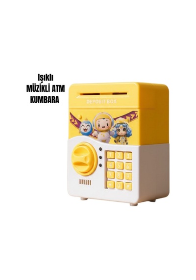 Sam51 - 694 - Müzikli Işıklı - Nazblsmm - Kumbara Sarı
