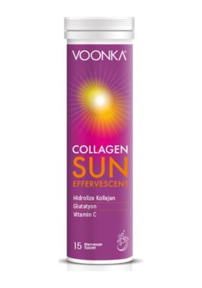 Voonka Collagen Sun Efervesan 15 Tablet
